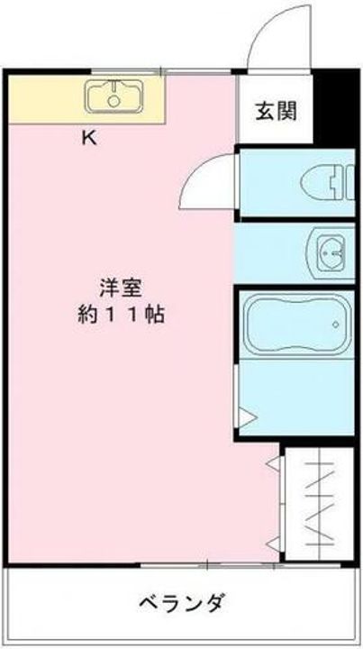 宮前ハイム208の間取り