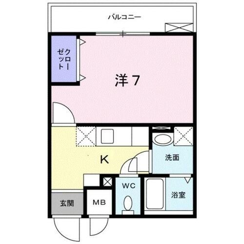 フィオーレ 1の間取り