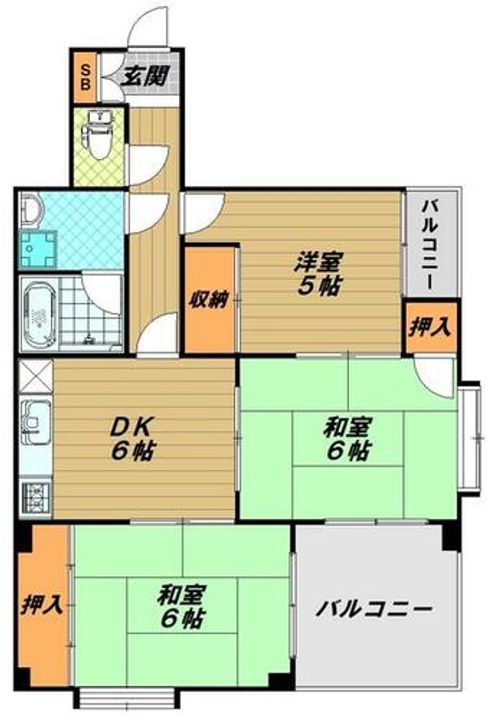 ワコーレ東須磨の間取り