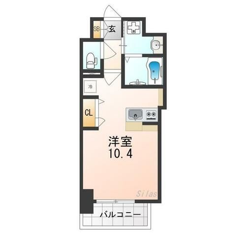 S-RESIDENCE堺altklasの間取り