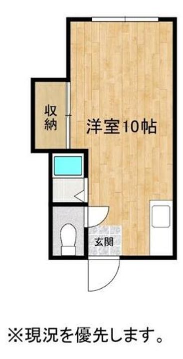 シティベール医生ヶ丘102の間取り