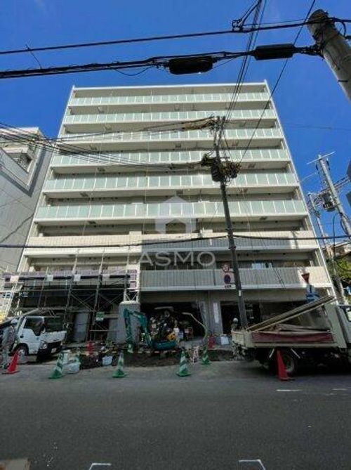 エスリード大阪京橋フロレゾンの玄関