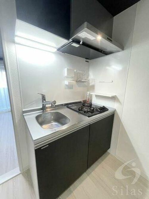 大阪府堺市堺区九間町西2丁(マンション)の賃貸物件のキッチン