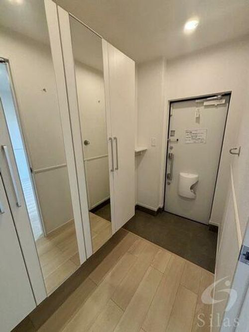 ポンテ アルト 池上 Aの玄関