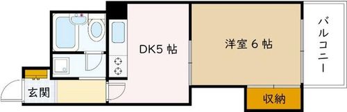 大阪府豊中市庄内東町2丁目(マンション)の賃貸物件の間取り