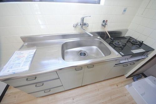 京都府京都市左京区一乗寺東浦町(一戸建)の賃貸物件のキッチン