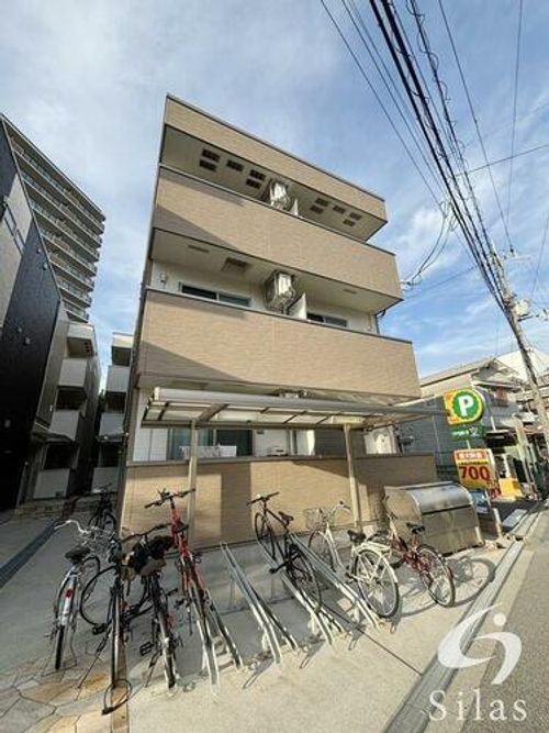 大阪府大阪市東淀川区南江口1丁目(アパート)の賃貸物件の玄関