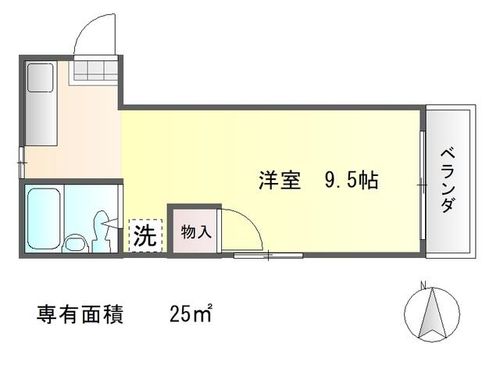 ヴィラスモールパインの間取り