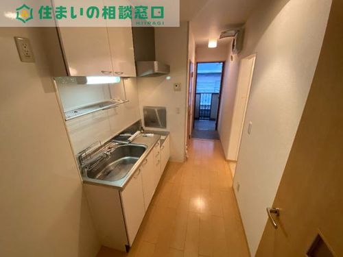 愛知県額田郡幸田町大字芦谷字毛倉(アパート)の賃貸物件のキッチン