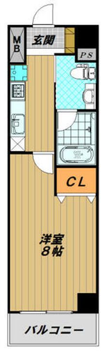 クレアドル須磨Ⅲの間取り