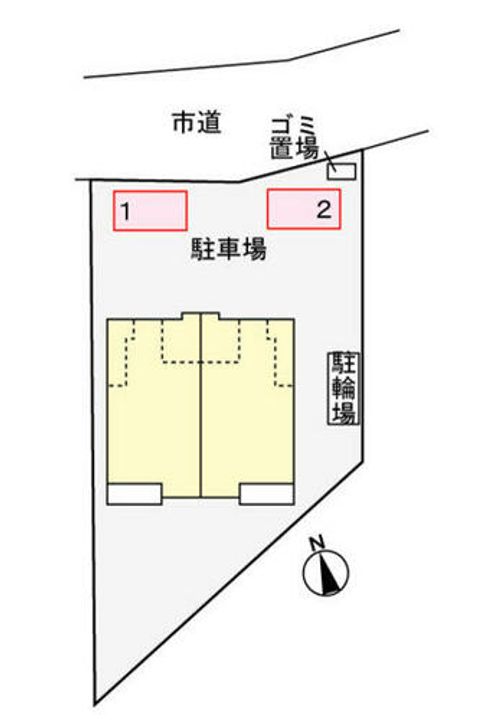 大阪府大阪市東住吉区公園南矢田4丁目(アパート)の賃貸物件のその他画像