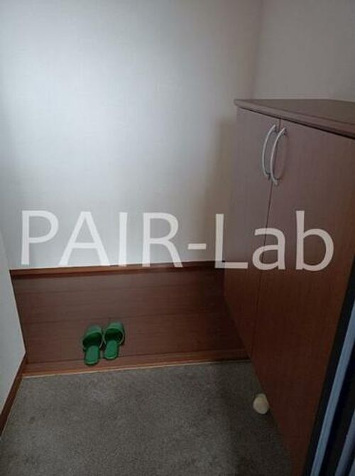 コンフォート上原田 B棟の玄関