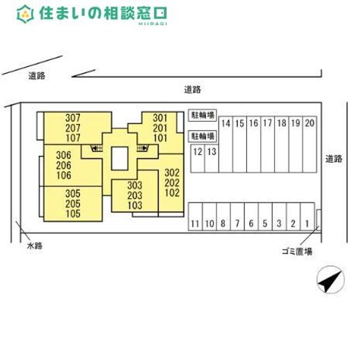 愛知県岡崎市赤渋町字袖広(アパート)の賃貸物件の外観
