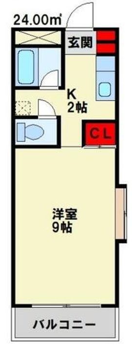 リヴイン88203の間取り