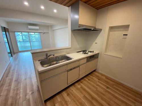 朝日プラザ千里北 C棟のキッチン