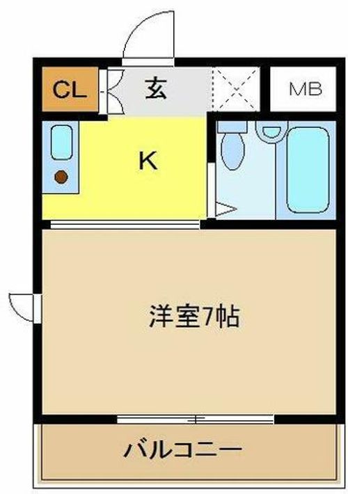 原スイートハウスの間取り