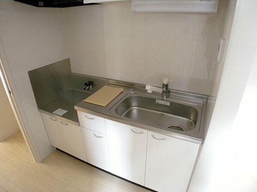福岡県北九州市小倉北区足原1丁目(アパート)の賃貸物件のキッチン