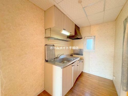 北海道札幌市手稲区西宮の沢一条5丁目(アパート)の賃貸物件のキッチン