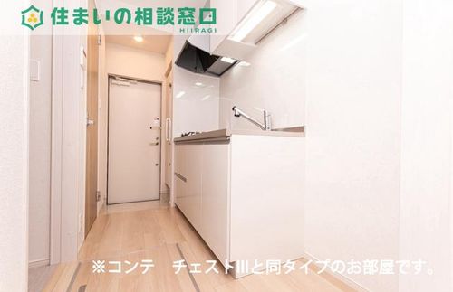 愛知県西尾市伊藤1丁目(アパート)の賃貸物件のキッチン