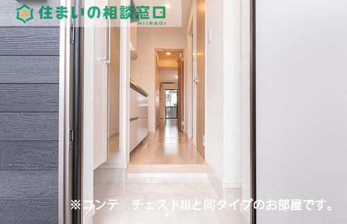 愛知県西尾市伊藤1丁目(アパート)の賃貸物件の玄関
