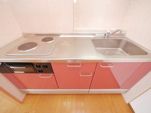北海道札幌市中央区南八条西4丁目(マンション)の賃貸物件のキッチン