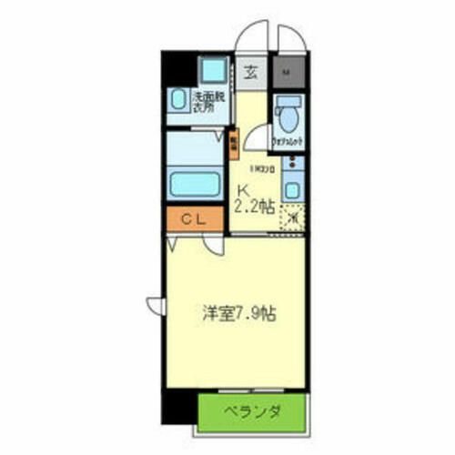 兵庫県川西市火打1丁目(マンション)の賃貸物件の間取り