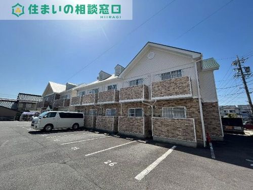 愛知県岡崎市鴨田町字荒子(アパート)の賃貸物件の外観