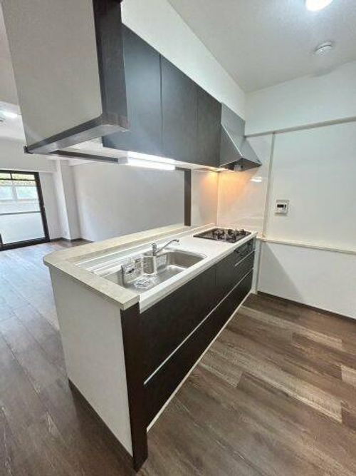 大阪府堺市北区常磐町3丁(マンション)の賃貸物件のキッチン