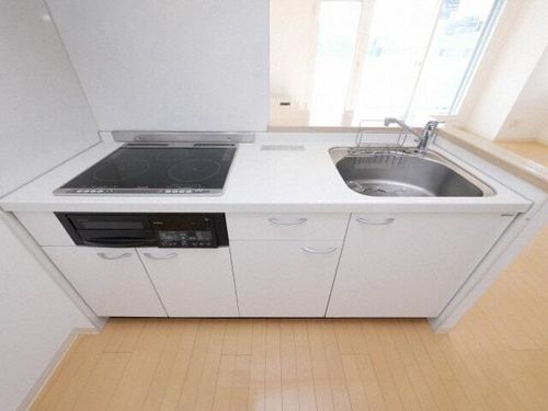 北海道札幌市中央区北一条東1丁目(マンション)の賃貸物件のキッチン