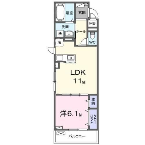 Garden 浜プラスの間取り