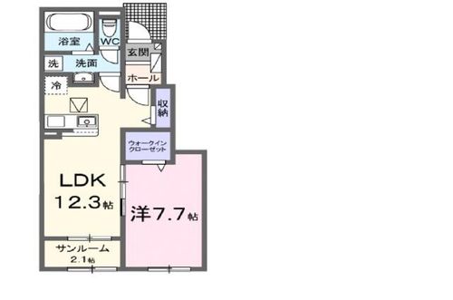 ミルキーコートの間取り