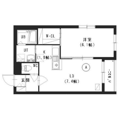 北海道札幌市中央区南十四条西6丁目(マンション)の賃貸物件の間取り