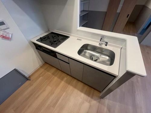 北海道札幌市中央区北五条西19丁目(マンション)の賃貸物件のキッチン