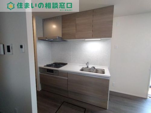 愛知県西尾市城崎町5丁目(アパート)の賃貸物件のキッチン