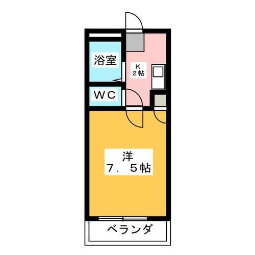エトワール上条の間取り