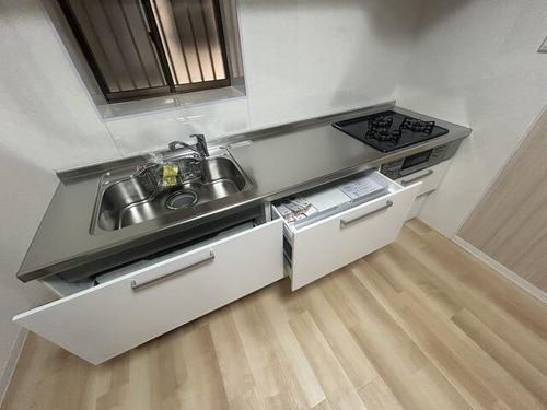 大阪府高槻市南大樋町(一戸建)の賃貸物件のキッチン