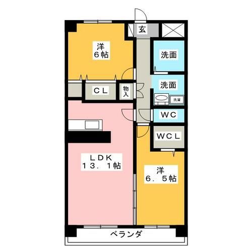 serenadeの間取り