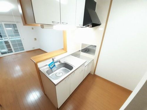 シャン・ド・フルールのキッチン