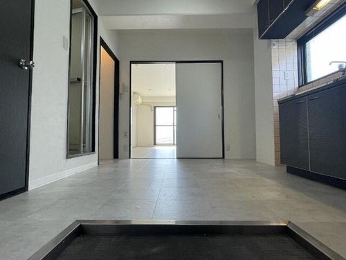 大阪府大阪市城東区中央3丁目(マンション)の賃貸物件の玄関