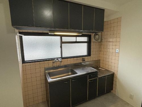大阪府大阪市城東区中央3丁目(マンション)の賃貸物件のキッチン