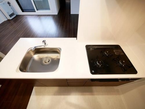 北海道札幌市中央区南十三条西13丁目(マンション)の賃貸物件のキッチン