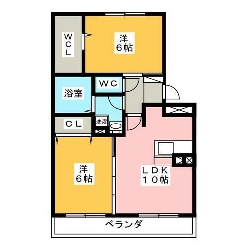 メゾン シュクレの間取り