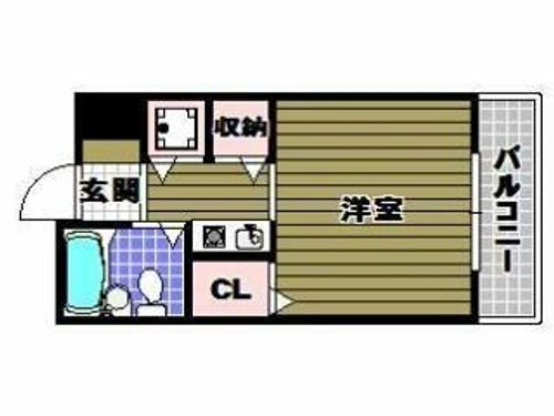 朝日プラザ河内長野デポーフロントの間取り