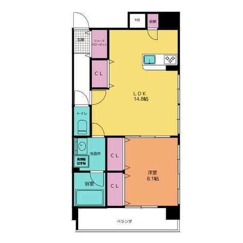 さくらHills ROKUBAN Platinum Residenceの間取り