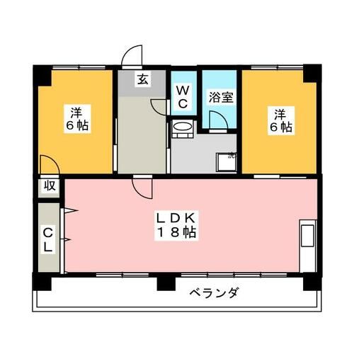 三洋ビルの間取り