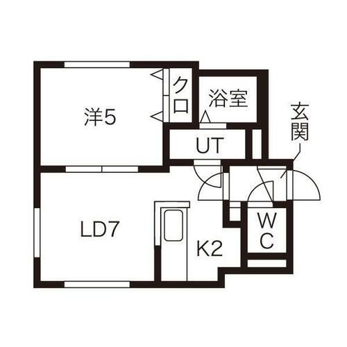 ロイヤルハイアット平岸の間取り