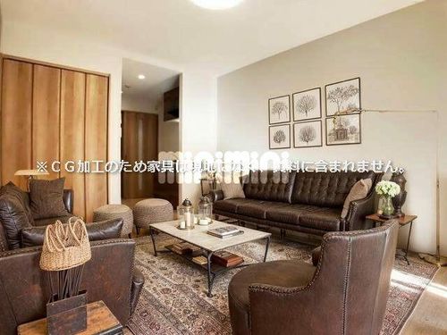 Kanihouse(カニハウス)の居間