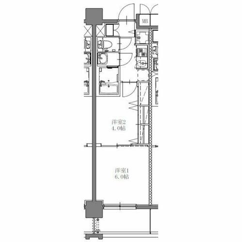S-RESIDENCE上社aureate110の間取り