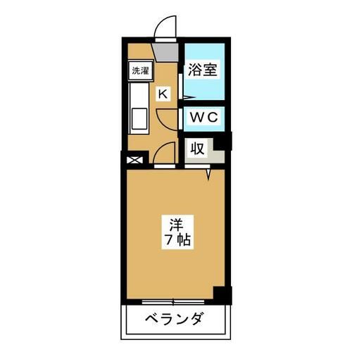 ディアコートNの間取り