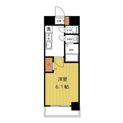 プレサンス太閤通駅前デュプル209の間取り